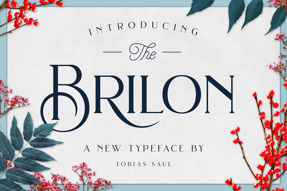 Шрифт Brilon